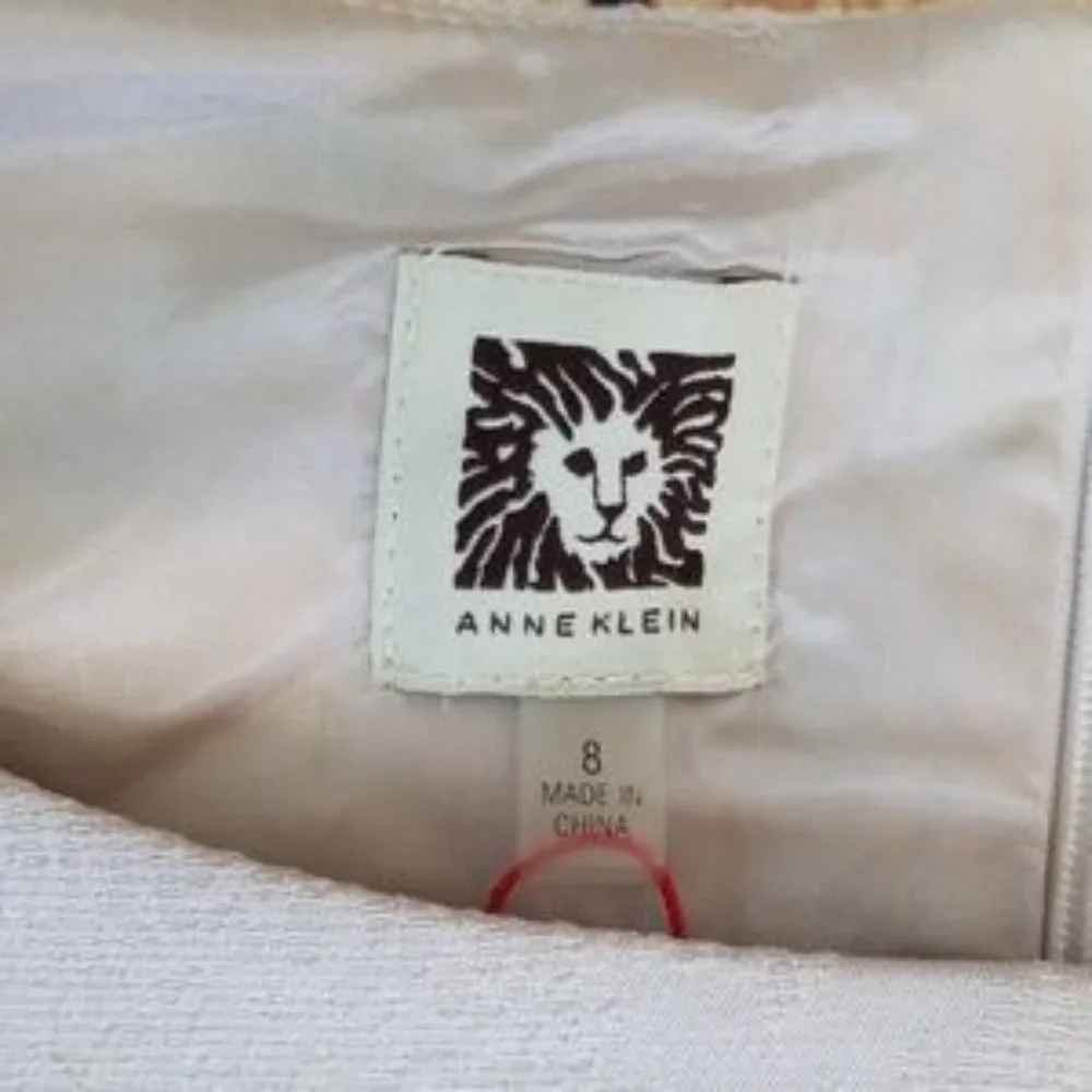 NWT Anne Klein Lavender Flower Fit Flare Pockets - Picture 7 of 7